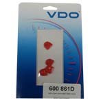Picture of VDO Gauges 600861 Red Instrument Light Diffuser 4-Pack for Type C and E Wedge Bulbs