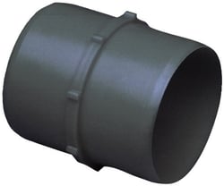 Picture of Valterra F02-2025BK 3 Inch Straight Hose Coupler Black RV Waste Drain Connector
