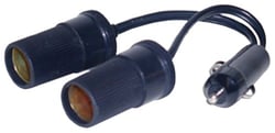 Picture of Prime Products 08-0910 12V Cigarette Lighter Plug Dual Outlet Adapter