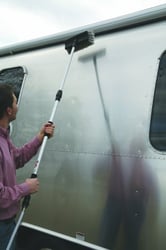 Picture of Camco 43633 Adjustable Wash Brush with Telescoping Handle 43-71 Inches