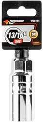 Picture of Performance Tool W38164 Chrome Vanadium Socket Set with Recessed Edges