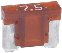 Picture of Bussmann BP/ATM7-1/2LPRP 7.5 Amp ATM Low Profile Mini Blade Fuses (5 Pack)