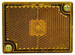 Picture of Peterson Fluid 114-15A Amber Clearance Marker Light Replacement Lens