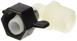Picture of Shurflo 2443366 Nylon Swivel Elbow Fitting 1/2 NPT