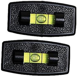 Picture of Prime Products 28-0114 Black Small Stick-On Bubble Level (Pack of 2)