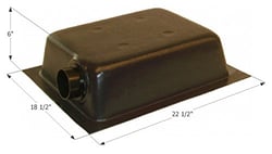 Picture of Icon 01682 RV Waste Holding Tank HT630ED 8 Gallon Left End Drain with Sensors