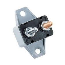 Picture of Bussmann CB12350HB 50 Amp Inline Plastic Circuit Breaker with Manual Reset