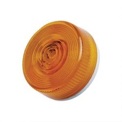 Picture of Peterson Fluid 10015A Replacement Amber Lens for Clearance Marker Lights