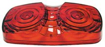 Picture of Peterson Fluid 138-15R Replacement Turn Signal Light Lens - Red