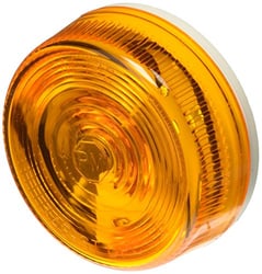 Picture of Peterson Fluid V102A Amber Round Clearance Light 2-7/8 Inch Surface Mount