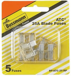 Picture of Bussmann BP/ATC40RP 40 Amp ATC Blade Fuse 5 Pack