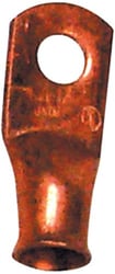 Picture of Wire (East Penn Mfg Co) 05329 Copper Battery Lug 2 Gauge 3/8 Inch Stud