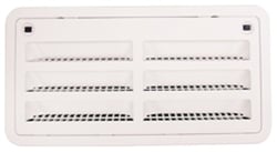 Picture of Dometic 3109492003 Refrigerator Side Vent Assembly Polar White