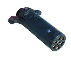 Picture of Pollak 11704 7-Way Round Pin Trailer Connector Plug