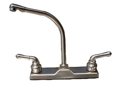 Picture of Lasalle Bristol 20380R340NABX Utopia 8" High Rise Kitchen Faucet Brushed Nickel