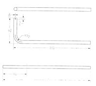 Picture of Cummins 04600952 Generator Exhaust Tailpipe 90 Degree Bend