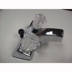 Picture of Lasalle Bristol 20373W21 Utopia 4" RV Lavatory Shower Faucet White/Smoked