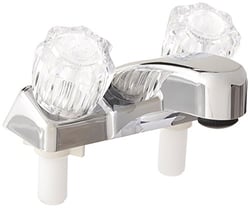 Picture of Lasalle Bristol 20377R207 Utopia 4-Inch Lavatory Faucet Chrome with Clear Handles