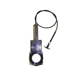 Picture of LaSalle Bristol 66N11AB96GM 1-1/2" RV Waste Valve with 96" Cable Pull