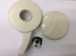 Picture of Dometic 385311122 Pedal & Cartridge Kit Bone for Traveler 110/210 Toilets