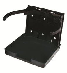 Picture of JR Products 45619 Black Adjustable Flush Mount Cup Holder