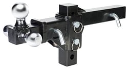 Husky Towing 30001 Adjustable Tri-Ball Mount 2" Receiver Chrome — image 3