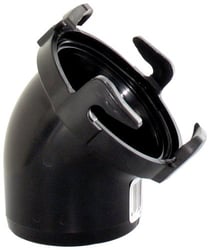 Picture of Valterra T1025VP 45-Degree RV Sewer Hose Adapter Black