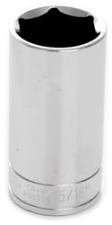Picture of Performance Tool W38330 3/8" Drive 6-Point Deep Socket 15/16"