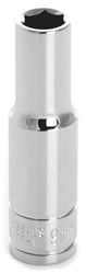 Picture of Performance Tool W38409 3/8" Drive 9mm Deep Socket 6-Point Metric
