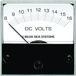 Picture of Blue Sea Systems 8028 DC Analog Micro Voltmeter 8-16V