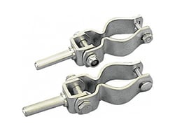 Picture of Sea-Dog Line 5820721 Heavy Duty Clamp-On Oarlock Pair Zinc Plated 9/16 Inch