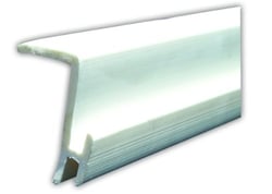 Picture of JR Products 80371 Type D Ceiling Track for 1/2" Glazing 96" White