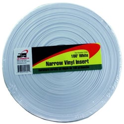 Picture of JR Products 11301 White Vinyl Insert Trim 3/4 Inch x 100 Feet