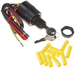 Picture of Sierra MP52000 Magneto Ignition Switch 3-Position Off-Run-Start Push-to-Choke