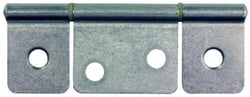Picture of JR Products 70635 Non-Mortise Hinge 3-1/2" Chrome Bi-Fold Door Set