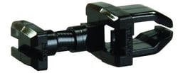 Picture of JR Products 00245 Refrigerator Vent Latch Thick Wall Black 2-Pack