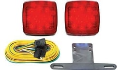 Picture of Optronics MCL91RK LED Marker Clearance Light Red 3-Diode