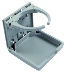 Picture of JR Products 45622 Adjustable Cup Holder Gray Flush Mount