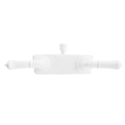 Picture of Dura Faucet DFSA100CWT Classical RV Shower Faucet White Non-Metallic