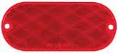Picture of Optronics RE11RBP Oblong Red Reflector
