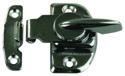 Picture of JR Products 11725 Chrome Sash Lock with Mounting Screws