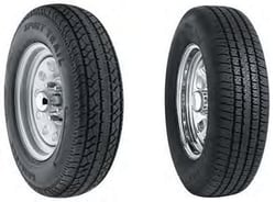 Picture of Americana Tire & Wheel 1ST76 ST175/80D13 Load Range C Bias Ply Trailer Tire