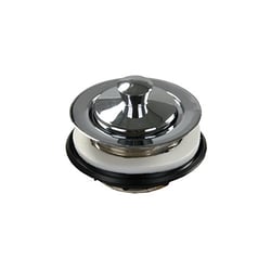 Picture of JR Products 95135 RV Sink Drain Strainer with Pop-Up Stopper Chrome