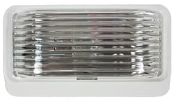 Picture of Arcon 18102 12V RV Porch Utility Light White Base Clear Lens No Switch