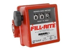 Picture of Fill-Rite 807C 3-Wheel Mechanical Flow Meter 3/4" NPT 5-20 GPM