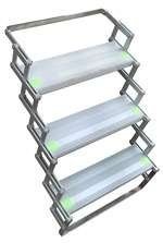 Picture of Torklift International A7804 GlowStep 4-Step Aluminum RV Entry Stairs 8" x 20"