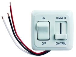 Picture of JR Products 15205 Dimmer On/Off Switch LED Compatible White