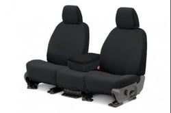 Picture of Covercraft SS2462PCCH Polycotton Seatsaver Custom Front Row Seat Covers - Charcoal