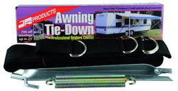 Picture of JR Products 09253 25' Awning Tie Down Kit with Stakes and Tension Springs