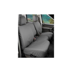 Picture of Covercraft SS8429PCGY Polycotton SeatSaver Custom Second Row Seat Covers Grey